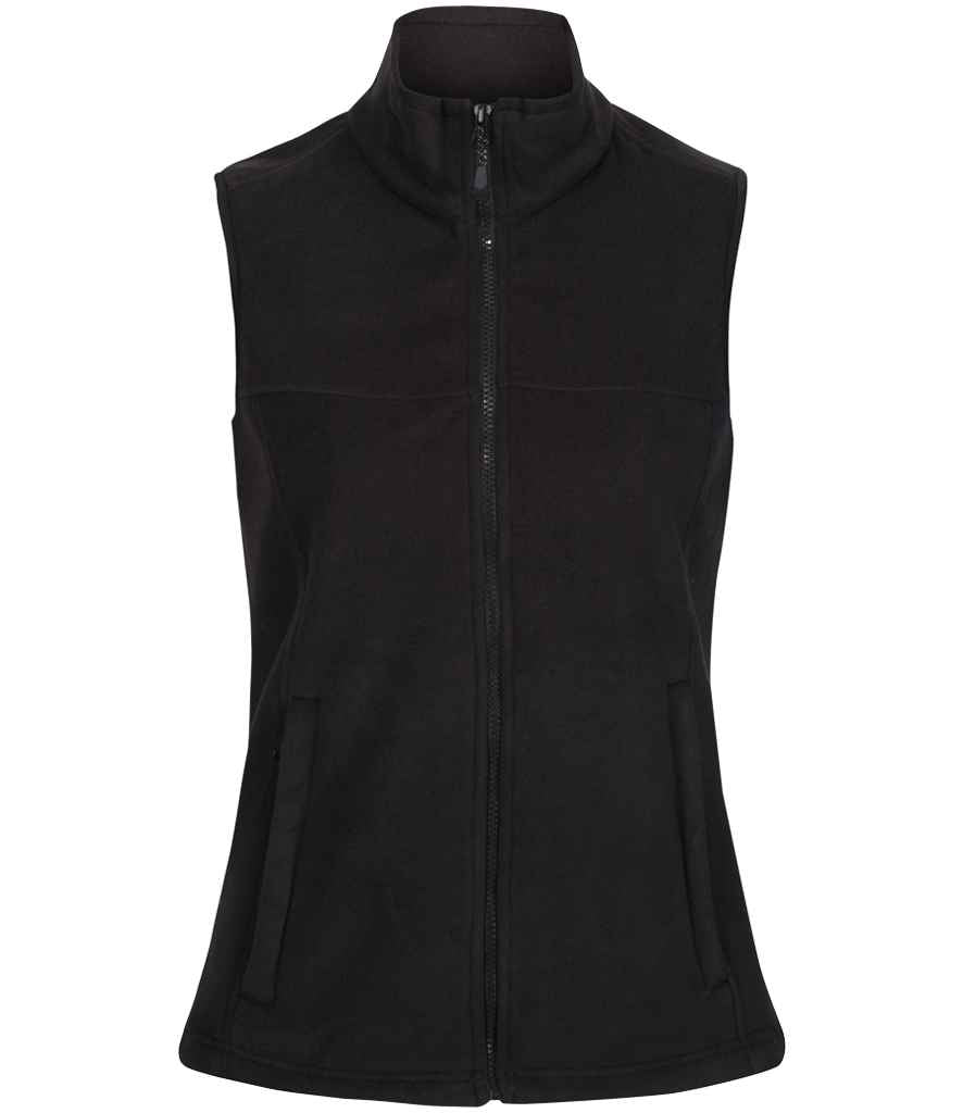 Regatta Professional RG184 Black Front - Bodywarmer Ready to be Embroidered by Custard Workwear - Cheap Personalised and Customised Workwear in Nottinghamshire, Derbyshire and Leicestershire
