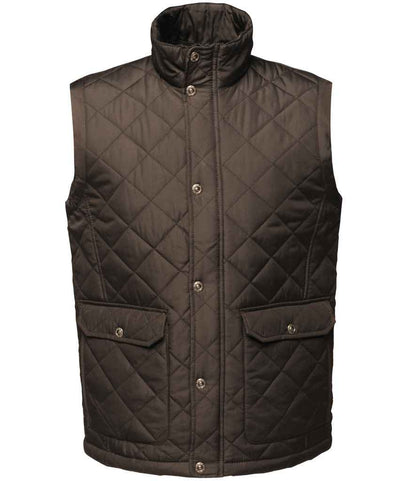 Regatta Professional RG187 Black Front - Bodywarmer Ready to be Embroidered by Custard Workwear - Cheap Personalised and Customised Workwear in Nottinghamshire, Derbyshire and Leicestershire