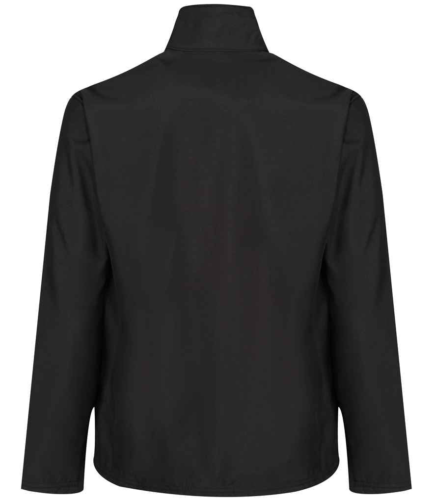 Regatta Professional RG191 Black/Black Back - Soft Shell Ready to be Embroidered and Printed by Custard Workwear - Cheap Personalised and Customised Workwear in Nottinghamshire, Derbyshire and Leicestershire