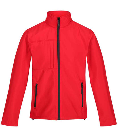 Regatta Professional RG191 Classic Red/Black Front - Soft Shell Ready to be Embroidered and Printed by Custard Workwear - Cheap Personalised and Customised Workwear in Nottinghamshire, Derbyshire and Leicestershire