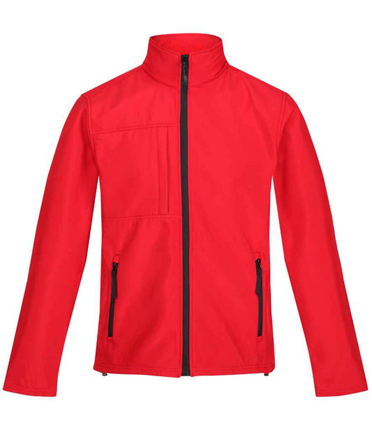 Regatta Professional RG191 Classic Red/Black Front - Soft Shell Ready to be Embroidered and Printed by Custard Workwear - Cheap Personalised and Customised Workwear in Nottinghamshire, Derbyshire and Leicestershire
