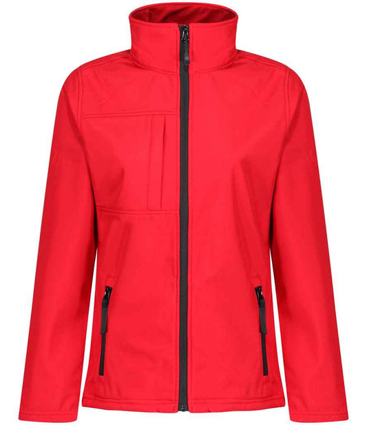 Regatta Professional RG192 Classic Red/Black Front - Soft Shell Ready to be Embroidered and Printed by Custard Workwear - Cheap Personalised and Customised Workwear in Nottinghamshire, Derbyshire and Leicestershire