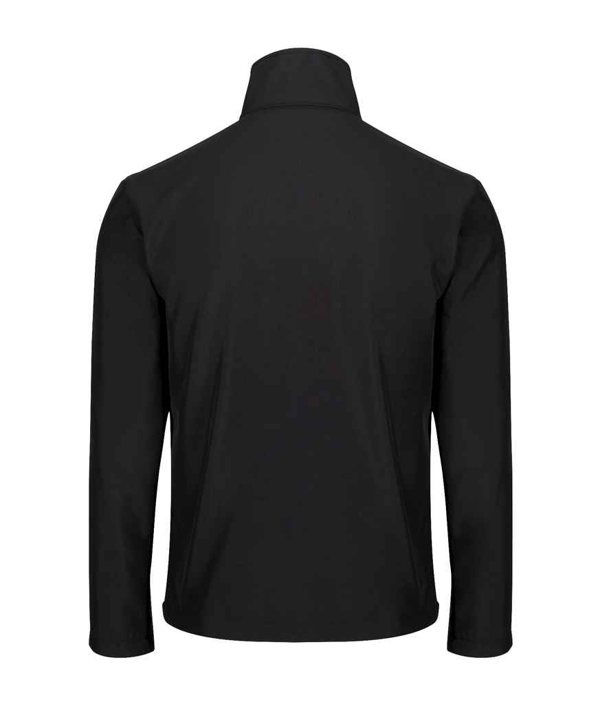 Regatta Honestly Made RG2000 Black Back - Soft Shell Ready to be Embroidered and Printed by Custard Workwear - Cheap Personalised and Customised Workwear in Nottinghamshire, Derbyshire and Leicestershire