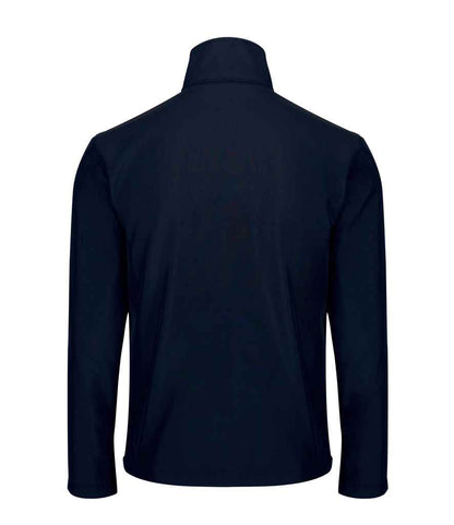 Regatta Honestly Made RG2000 Navy Back - Soft Shell Ready to be Embroidered and Printed by Custard Workwear - Cheap Personalised and Customised Workwear in Nottinghamshire, Derbyshire and Leicestershire