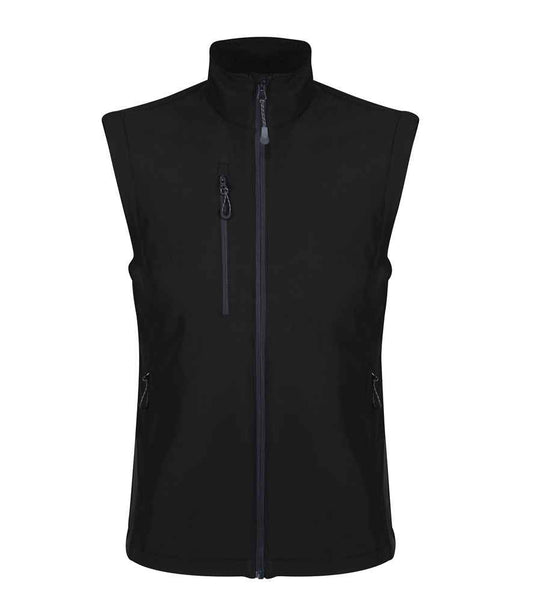 Regatta Honestly Made RG2001 Black Front - Bodywarmer Ready to be Embroidered and Printed by Custard Workwear - Cheap Personalised and Customised Workwear in Nottinghamshire, Derbyshire and Leicestershire