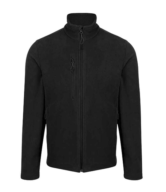 Regatta Honestly Made RG2100 Black Front - Fleece Ready to be Embroidered by Custard Workwear - Cheap Personalised and Customised Workwear in Nottinghamshire, Derbyshire and Leicestershire
