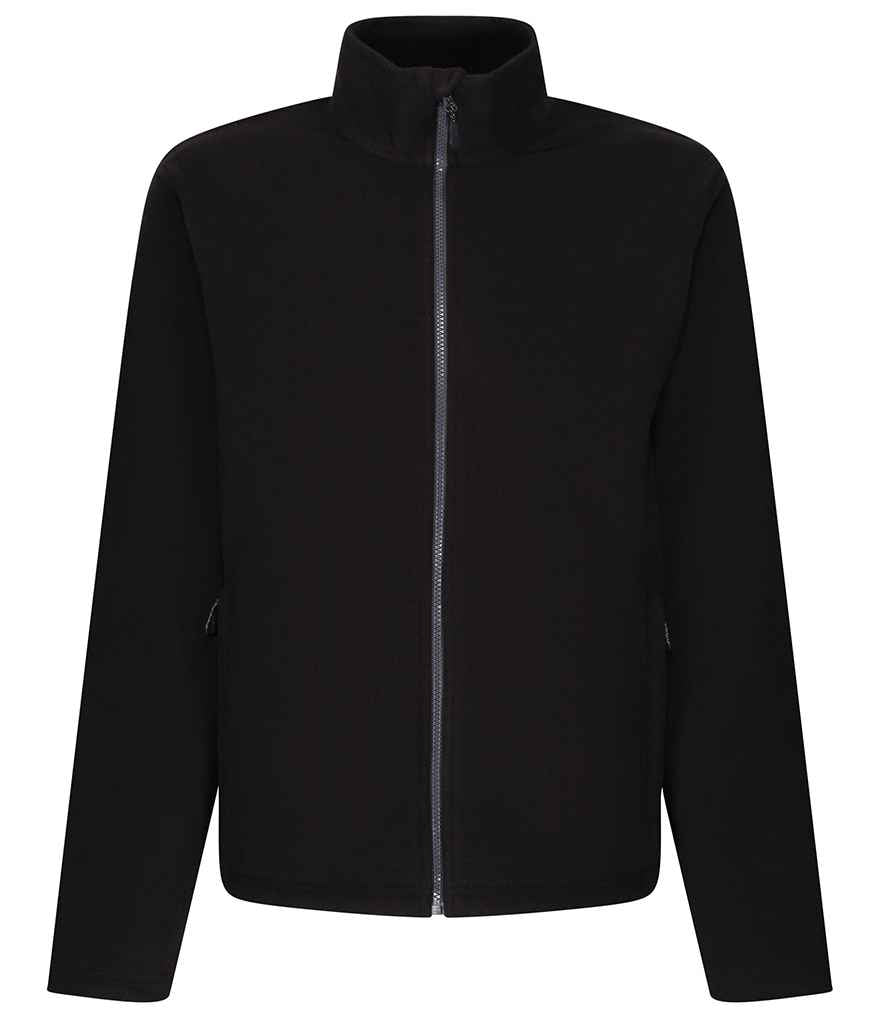 Regatta Honestly Made RG2101 Black Front - Fleece Ready to be Embroidered by Custard Workwear - Cheap Personalised and Customised Workwear in Nottinghamshire, Derbyshire and Leicestershire