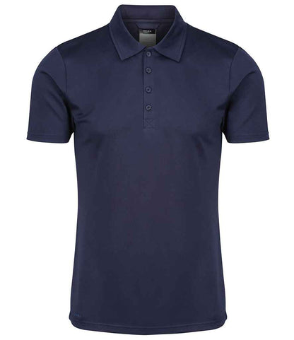 Regatta Honestly Made RG2150 Navy Front - Polo Ready to be Printed by Custard Workwear - Cheap Personalised and Customised Workwear in Nottinghamshire, Derbyshire and Leicestershire