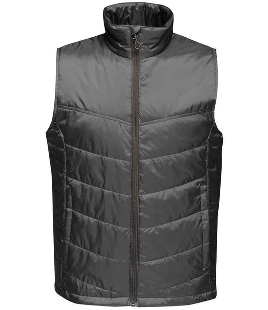 Regatta Professional RG217 Black Front - Bodywarmer Ready to be Embroidered and Printed by Custard Workwear - Cheap Personalised and Customised Workwear in Nottinghamshire, Derbyshire and Leicestershire