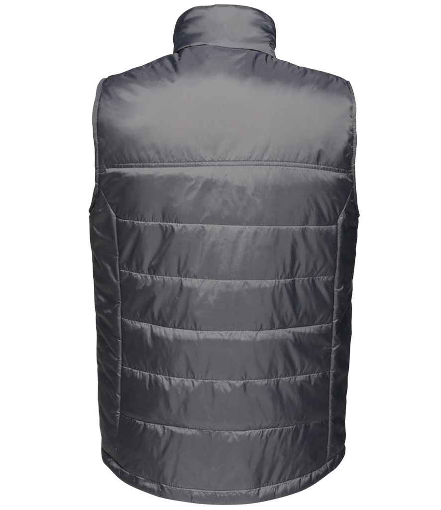 Regatta Professional RG217 Seal Grey Back - Bodywarmer Ready to be Embroidered and Printed by Custard Workwear - Cheap Personalised and Customised Workwear in Nottinghamshire, Derbyshire and Leicestershire