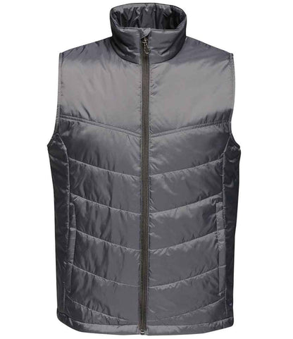 Regatta Professional RG217 Seal Grey Front - Bodywarmer Ready to be Embroidered and Printed by Custard Workwear - Cheap Personalised and Customised Workwear in Nottinghamshire, Derbyshire and Leicestershire