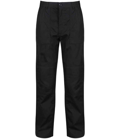 Regatta Professional RG232 Black Front - Trousers Ready to be  by Custard Workwear - Cheap Personalised and Customised Workwear in Nottinghamshire, Derbyshire and Leicestershire