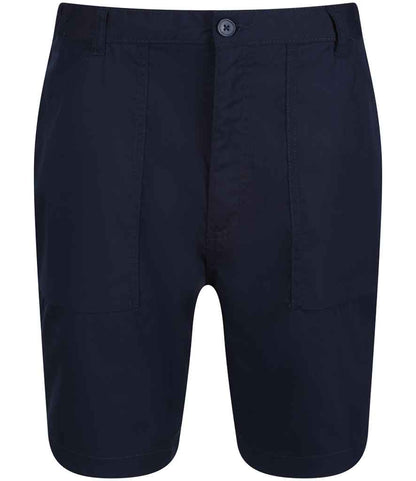 Regatta Professional RG234 Navy Front - Shorts Ready to be Printed by Custard Workwear - Cheap Personalised and Customised Workwear in Nottinghamshire, Derbyshire and Leicestershire