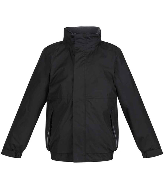 Regatta Professional RG244 Black/Ash Front - Jacket Ready to be Embroidered and Printed by Custard Workwear - Cheap Personalised and Customised Workwear in Nottinghamshire, Derbyshire and Leicestershire