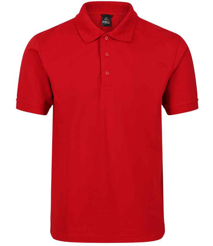 Regatta Professional RG320 Classic Red Front - Polo Ready to be Embroidered and Printed by Custard Workwear - Cheap Personalised and Customised Workwear in Nottinghamshire, Derbyshire and Leicestershire