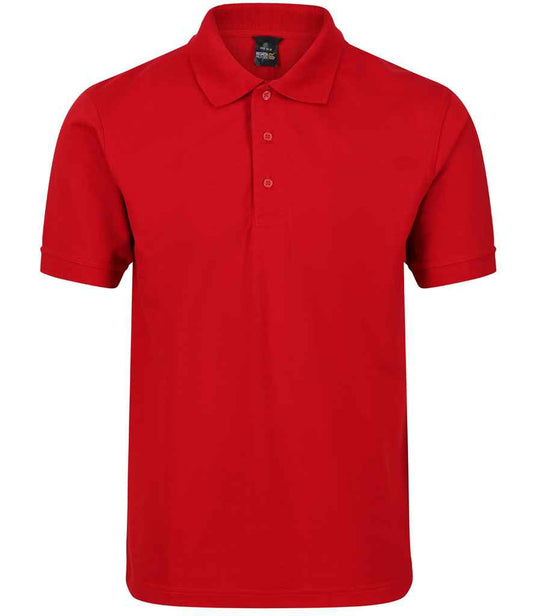 Regatta Professional RG320 Classic Red Front - Polo Ready to be Embroidered and Printed by Custard Workwear - Cheap Personalised and Customised Workwear in Nottinghamshire, Derbyshire and Leicestershire
