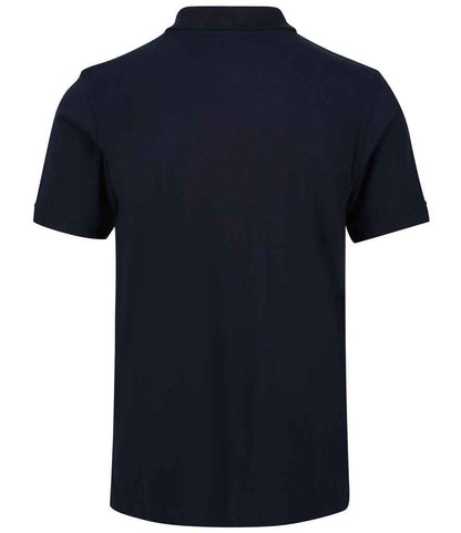 Regatta Professional RG320 Navy Back - Polo Ready to be Embroidered and Printed by Custard Workwear - Cheap Personalised and Customised Workwear in Nottinghamshire, Derbyshire and Leicestershire
