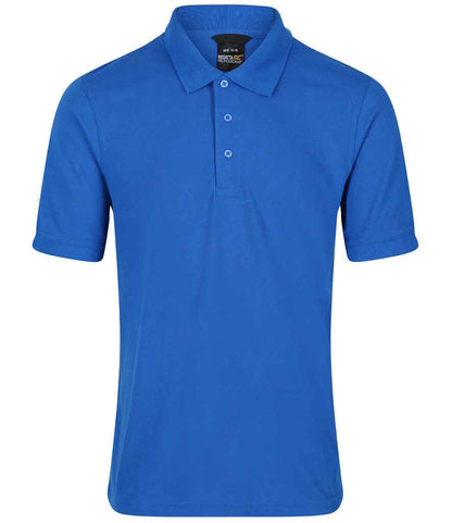 Regatta Professional RG320 Oxford Blue Front - Polo Ready to be Embroidered and Printed by Custard Workwear - Cheap Personalised and Customised Workwear in Nottinghamshire, Derbyshire and Leicestershire