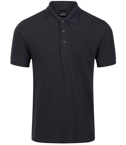 Regatta Professional RG320 Seal Grey Front - Polo Ready to be Embroidered and Printed by Custard Workwear - Cheap Personalised and Customised Workwear in Nottinghamshire, Derbyshire and Leicestershire