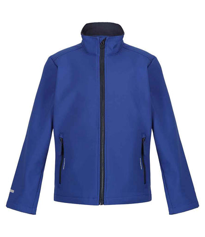 Regatta Professional RG330 New Royal Blue/Navy Front - Soft Shell Ready to be Embroidered and Printed by Custard Workwear - Cheap Personalised and Customised Workwear in Nottinghamshire, Derbyshire and Leicestershire