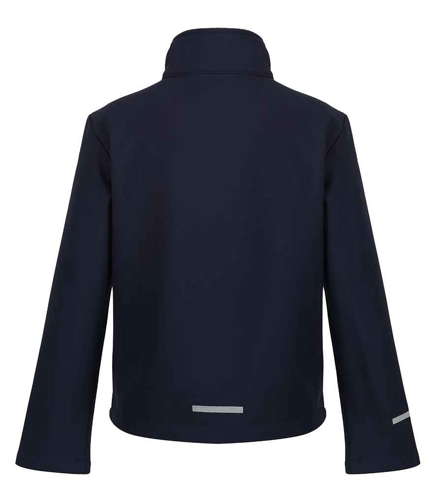 Regatta Professional RG330 Navy/Navy Back - Soft Shell Ready to be Embroidered and Printed by Custard Workwear - Cheap Personalised and Customised Workwear in Nottinghamshire, Derbyshire and Leicestershire