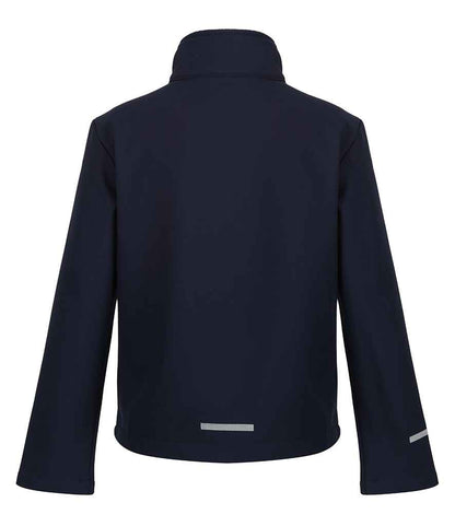 Regatta Professional RG330 Navy/Navy Back - Soft Shell Ready to be Embroidered and Printed by Custard Workwear - Cheap Personalised and Customised Workwear in Nottinghamshire, Derbyshire and Leicestershire
