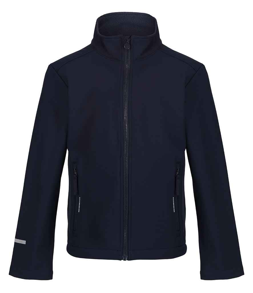 Regatta Professional RG330 Navy/Navy Front - Soft Shell Ready to be Embroidered and Printed by Custard Workwear - Cheap Personalised and Customised Workwear in Nottinghamshire, Derbyshire and Leicestershire