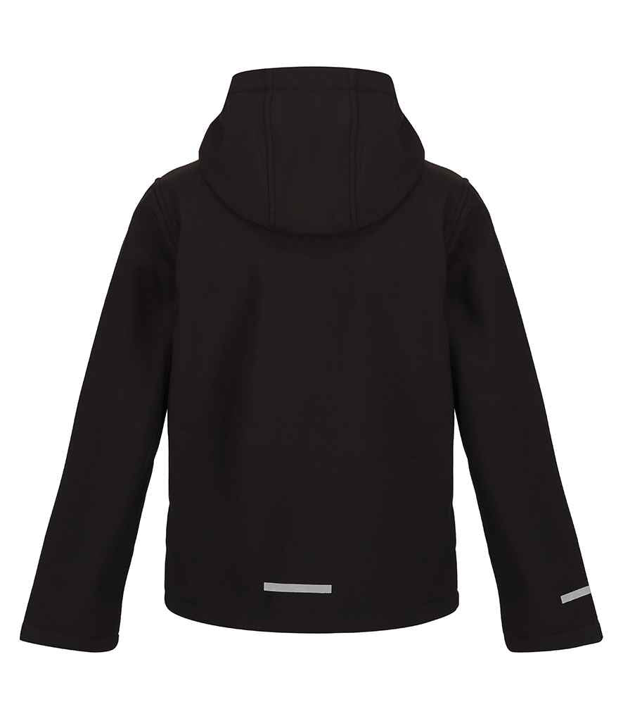 Regatta Professional RG332 Black/Classic Red Back - Soft Shell Ready to be Embroidered and Printed by Custard Workwear - Cheap Personalised and Customised Workwear in Nottinghamshire, Derbyshire and Leicestershire