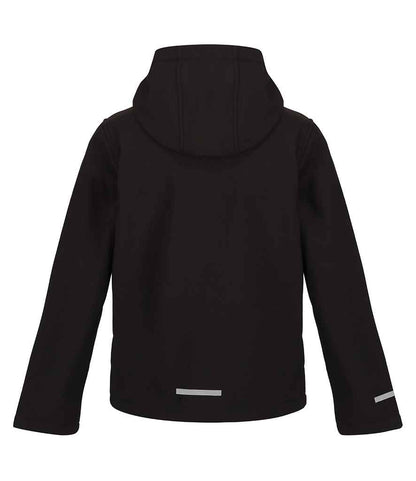 Regatta Professional RG332 Black/Classic Red Back - Soft Shell Ready to be Embroidered and Printed by Custard Workwear - Cheap Personalised and Customised Workwear in Nottinghamshire, Derbyshire and Leicestershire