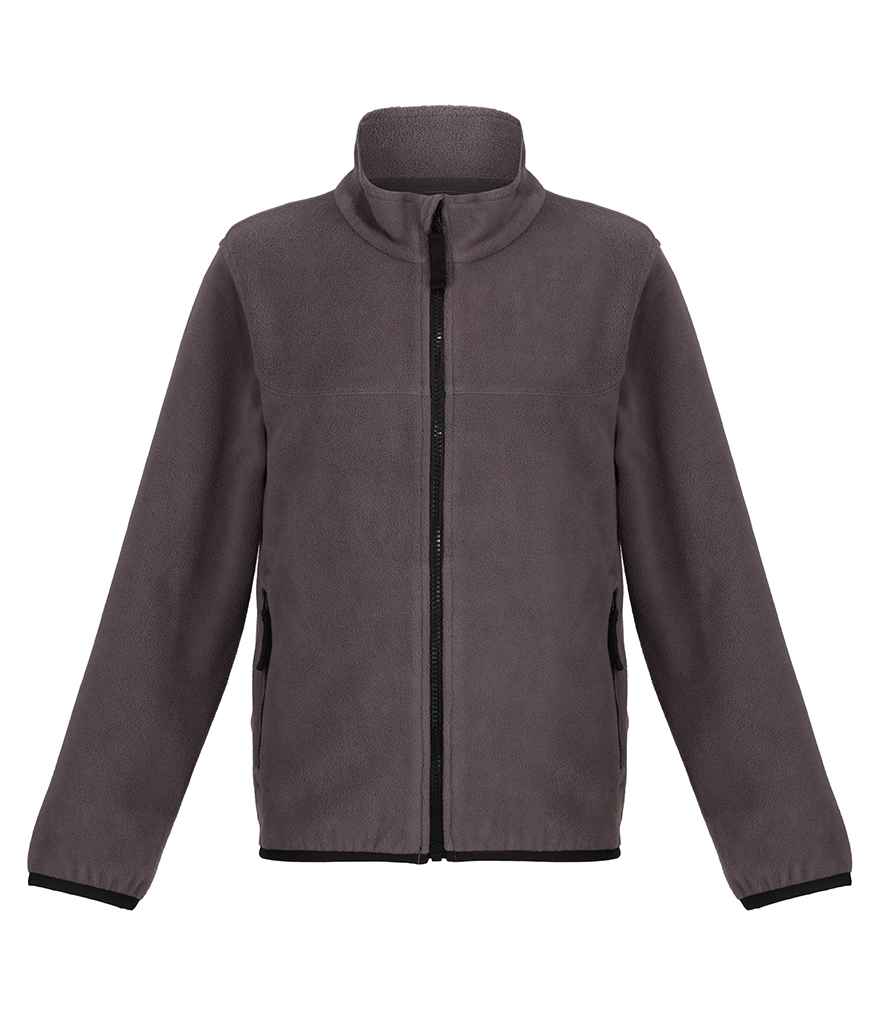 Regatta Professional RG333 Seal Grey/Black Front - Fleece Ready to be Embroidered by Custard Workwear - Cheap Personalised and Customised Workwear in Nottinghamshire, Derbyshire and Leicestershire