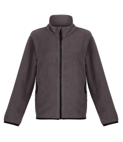 Regatta Professional RG333 Seal Grey/Black Front - Fleece Ready to be Embroidered by Custard Workwear - Cheap Personalised and Customised Workwear in Nottinghamshire, Derbyshire and Leicestershire