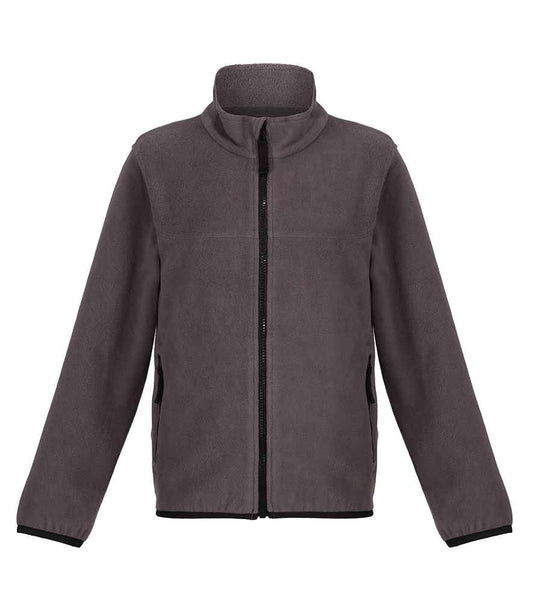Regatta Professional RG333 Seal Grey/Black Front - Fleece Ready to be Embroidered by Custard Workwear - Cheap Personalised and Customised Workwear in Nottinghamshire, Derbyshire and Leicestershire
