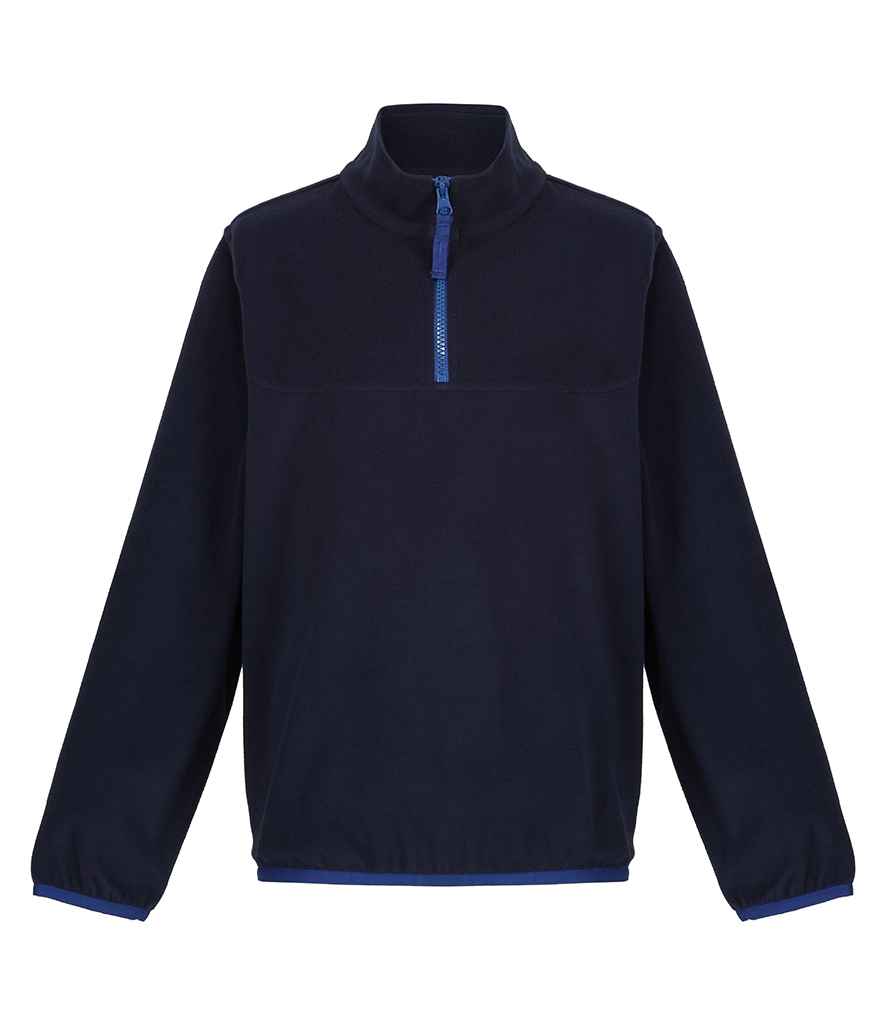 Regatta Professional RG335 Navy/New Royal Blue Front - Fleece Ready to be Embroidered by Custard Workwear - Cheap Personalised and Customised Workwear in Nottinghamshire, Derbyshire and Leicestershire