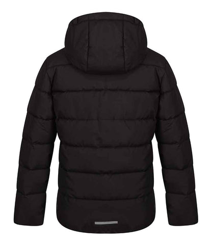 Regatta Professional RG336 Black/Classic Red Back - Jacket Ready to be Printed by Custard Workwear - Cheap Personalised and Customised Workwear in Nottinghamshire, Derbyshire and Leicestershire