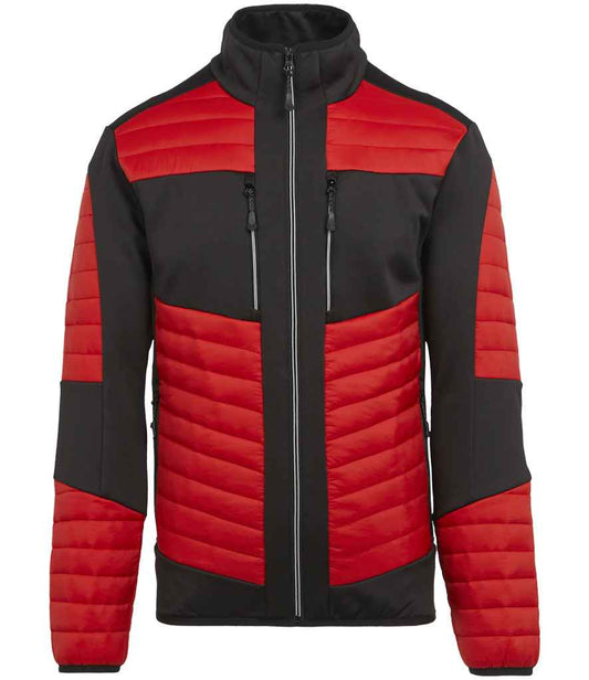 Regatta Professional RG380 Classic Red/Black Front - Jacket Ready to be Embroidered and Printed by Custard Workwear - Cheap Personalised and Customised Workwear in Nottinghamshire, Derbyshire and Leicestershire