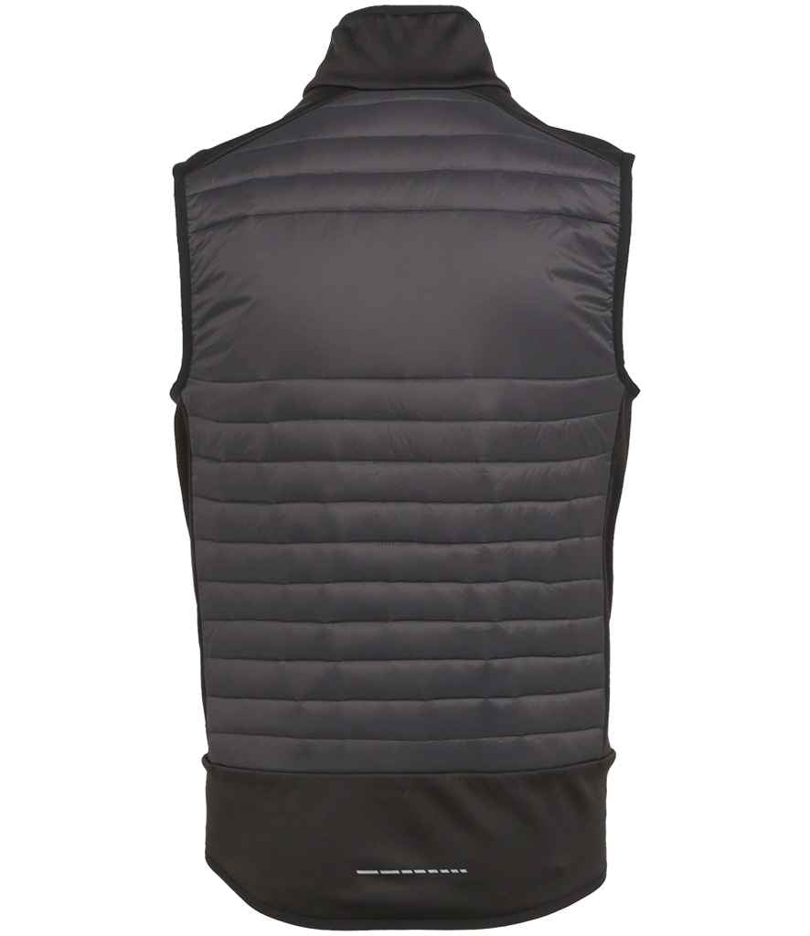 Regatta Professional RG381 Ash/Black Back - Bodywarmer Ready to be Embroidered and Printed by Custard Workwear - Cheap Personalised and Customised Workwear in Nottinghamshire, Derbyshire and Leicestershire