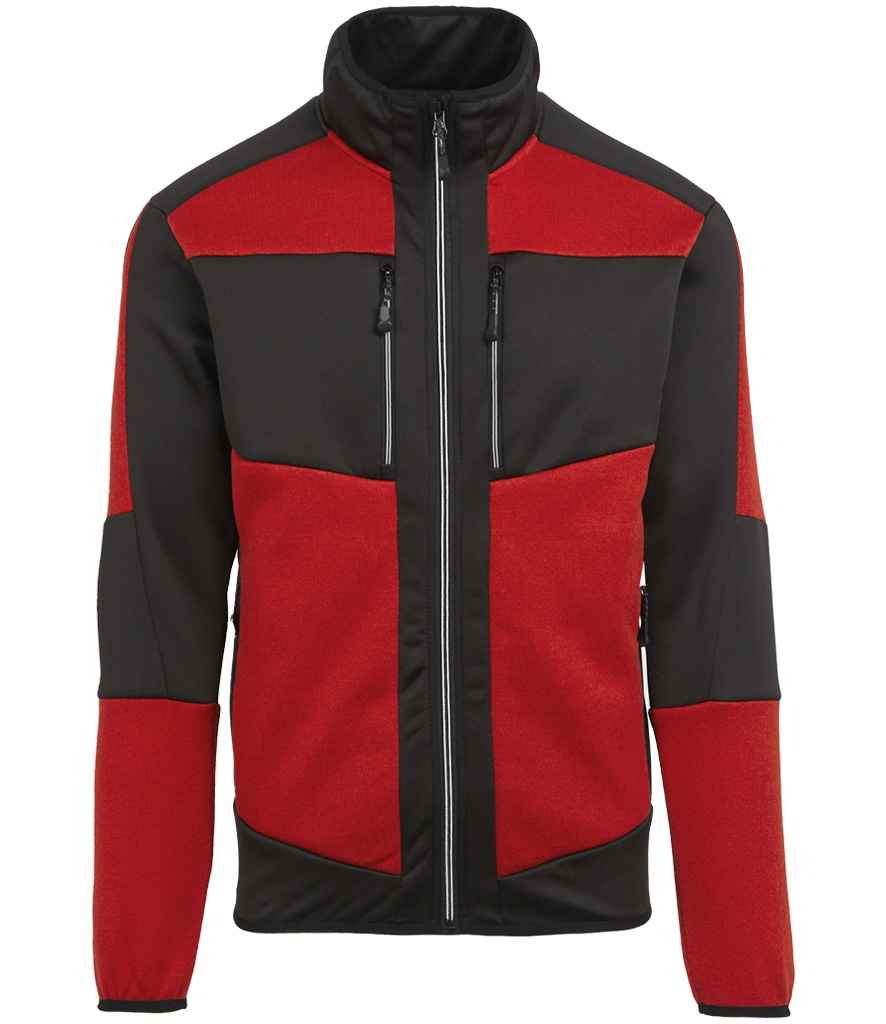Regatta Professional RG382 Classic Red/Black Front - Fleece Ready to be Embroidered by Custard Workwear - Cheap Personalised and Customised Workwear in Nottinghamshire, Derbyshire and Leicestershire