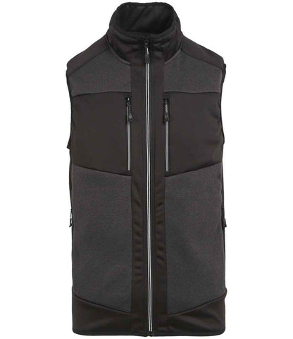 Regatta Professional RG383 Ash/Black Front - Bodywarmer Ready to be Embroidered by Custard Workwear - Cheap Personalised and Customised Workwear in Nottinghamshire, Derbyshire and Leicestershire