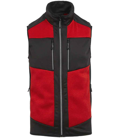 Regatta Professional RG383 Classic Red/Black Front - Bodywarmer Ready to be Embroidered by Custard Workwear - Cheap Personalised and Customised Workwear in Nottinghamshire, Derbyshire and Leicestershire