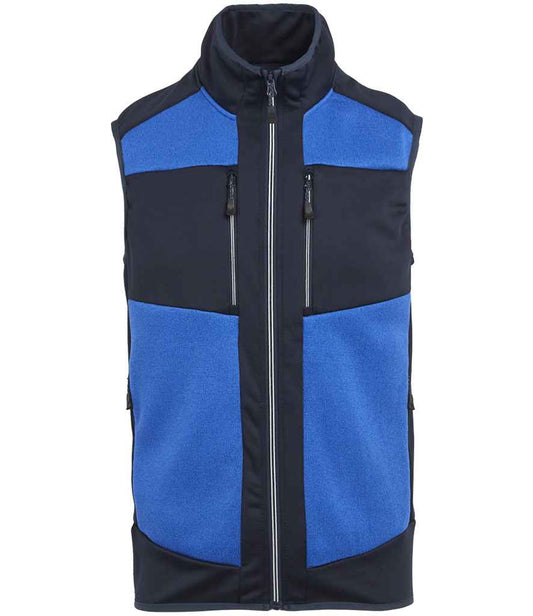 Regatta Professional RG383 Strong Blue/Navy Front - Bodywarmer Ready to be Embroidered by Custard Workwear - Cheap Personalised and Customised Workwear in Nottinghamshire, Derbyshire and Leicestershire
