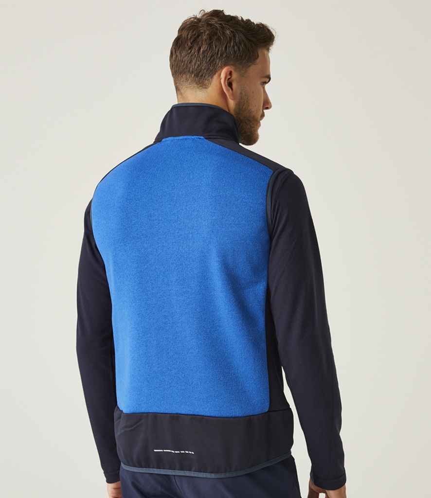 Regatta Professional RG383 Strong Blue/Navy Model - Bodywarmer Ready to be Embroidered by Custard Workwear - Cheap Personalised and Customised Workwear in Nottinghamshire, Derbyshire and Leicestershire