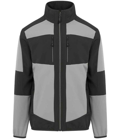 Regatta Professional RG384 Mineral Grey/Ash Front - Soft Shell Ready to be Embroidered and Printed by Custard Workwear - Cheap Personalised and Customised Workwear in Nottinghamshire, Derbyshire and Leicestershire