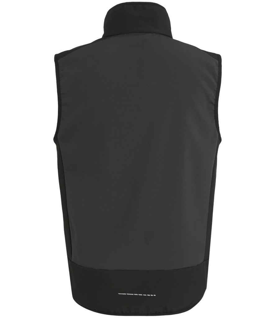 Regatta Professional RG385 Ash/Black Back - Bodywarmer Ready to be Embroidered and Printed by Custard Workwear - Cheap Personalised and Customised Workwear in Nottinghamshire, Derbyshire and Leicestershire