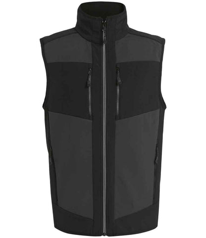 Regatta Professional RG385 Ash/Black Front - Bodywarmer Ready to be Embroidered and Printed by Custard Workwear - Cheap Personalised and Customised Workwear in Nottinghamshire, Derbyshire and Leicestershire