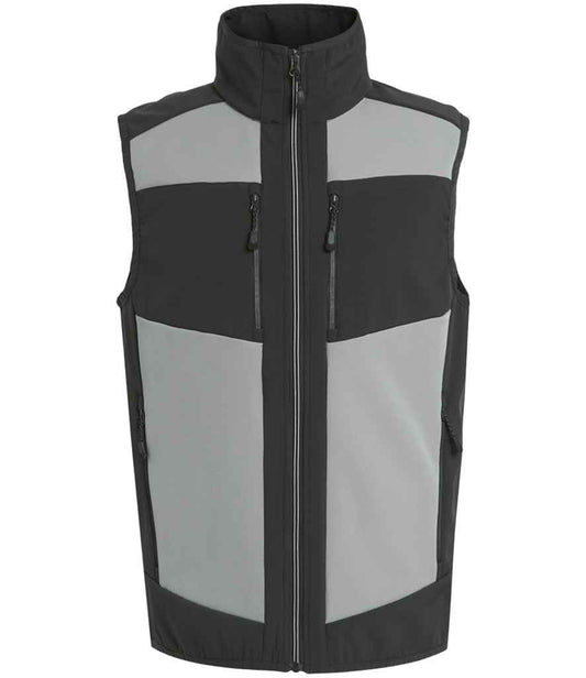 Regatta Professional RG385 Mineral Grey/Ash Front - Bodywarmer Ready to be Embroidered and Printed by Custard Workwear - Cheap Personalised and Customised Workwear in Nottinghamshire, Derbyshire and Leicestershire