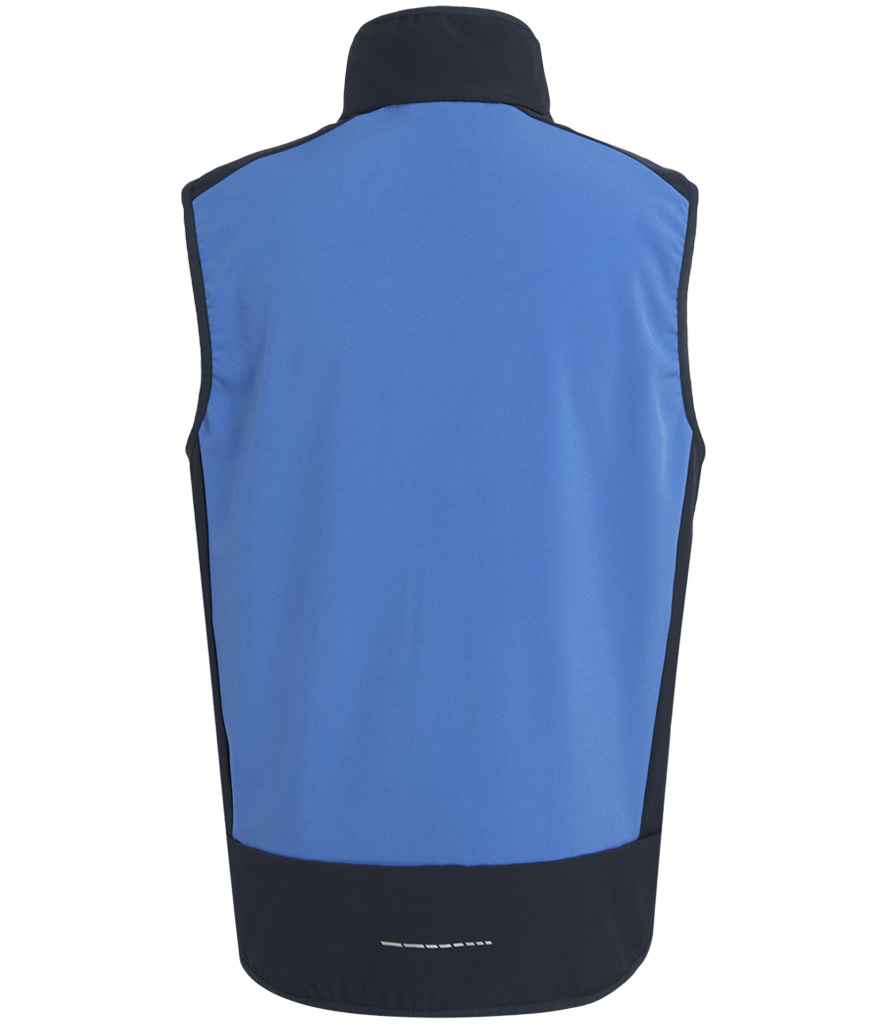 Regatta Professional RG385 Strong Blue/Navy Back - Bodywarmer Ready to be Embroidered and Printed by Custard Workwear - Cheap Personalised and Customised Workwear in Nottinghamshire, Derbyshire and Leicestershire