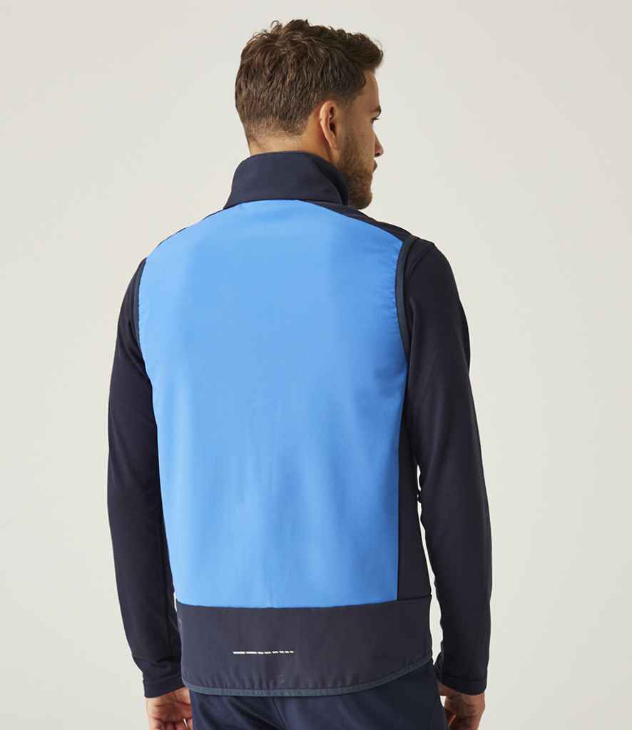Regatta Professional RG385 Strong Blue/Navy Model - Bodywarmer Ready to be Embroidered and Printed by Custard Workwear - Cheap Personalised and Customised Workwear in Nottinghamshire, Derbyshire and Leicestershire