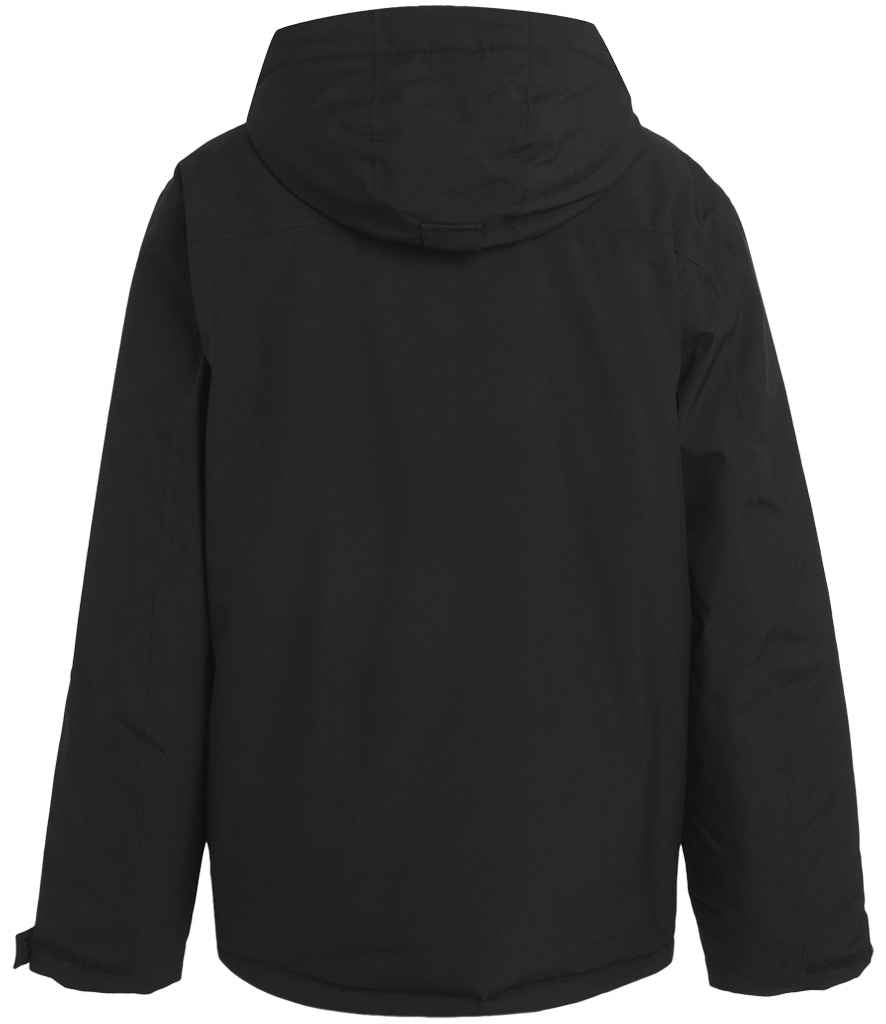 Regatta Professional RG443 Black/Lime Green Back - Jacket Ready to be Embroidered and Printed by Custard Workwear - Cheap Personalised and Customised Workwear in Nottinghamshire, Derbyshire and Leicestershire