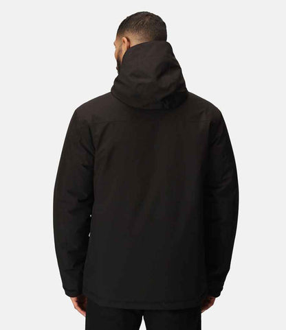 Regatta Professional RG443 Black/Classic Red Model - Jacket Ready to be Embroidered and Printed by Custard Workwear - Cheap Personalised and Customised Workwear in Nottinghamshire, Derbyshire and Leicestershire