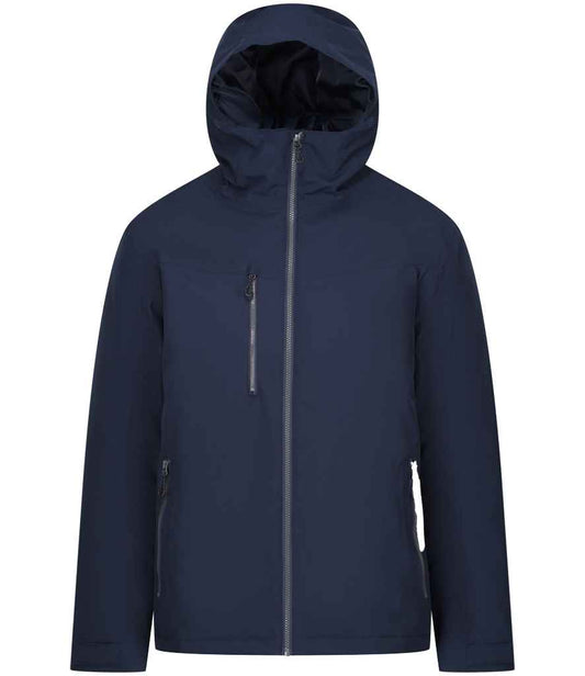 Regatta Professional RG443 Navy/Seal Grey Front - Jacket Ready to be Embroidered and Printed by Custard Workwear - Cheap Personalised and Customised Workwear in Nottinghamshire, Derbyshire and Leicestershire